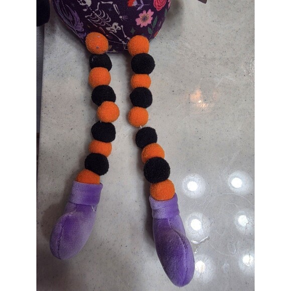 Halloween Plush Vintage Style Grinning Sitting Cat 18" Tabletop Decor - Picture 3 of 6